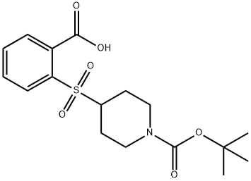 2-{[1-(TERT-BUTOXYCARBONYL)PIPERIDIN-4-YL]SULFONYL}BENZOICACID
 price.