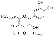 Quercetin  hydrate Struktur