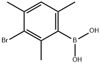 3-BROMO-2,4,6-TRIMETHYLPHENYLBORONIC ACID Structure