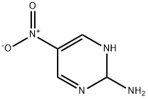 2-Pyrimidinamine, 1,2-dihydro-5-nitro- (9CI) Struktur