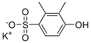 potassium hydroxydimethylbenzenesulphonate Struktur