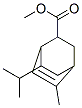 methyl 7-isopropyl-5-methylbicyclo[2.2.2]oct-5-ene-2-carboxylate Struktur