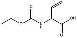 3-Butenoic  acid,  2-[(ethoxycarbonyl)amino]- Struktur