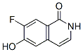 1(2H)-Isoquinolinone,  7-fluoro-6-hydroxy- Struktur