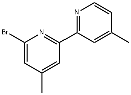 6-BROMO-4,4'-DIMETHYL-2,2'-BIPYRIDINE Struktur