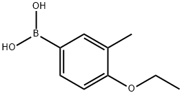 4-ETHOXY-3-METHYLPHENYLBORONIC ACID Struktur