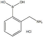 2-(AMINOMETHYL)PHENYLBORONIC ACID, HCL Struktur