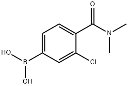 3-CHLORO-4-(N,N-DIMETHYLCARBAMOYL)BENZENEBORONIC ACID price.