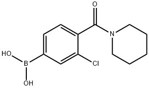 3-CHLORO-4-(PIPERIDINE-1-CARBONYL)PHENYLBORONIC ACID price.