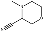 4-Methyl-morpholine-3-carbonitrile Struktur