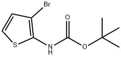 N-Boc-2-amino-3-bromothiophene Struktur