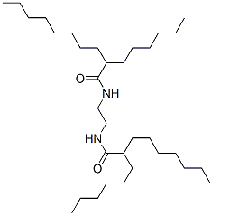 N,N'-1,2-ethanediylbis[2-hexyldecan-1-amide] Struktur