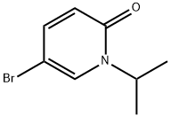 5-溴-1-異丙基吡啶酮, 851087-08-6, 結(jié)構(gòu)式