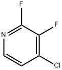 4-Chloro-2,3-difluoropyridine Struktur