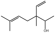 3,6-dimethyl-3-vinylhept-5-en-2-ol Struktur