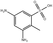 4,6-diaminotoluene-2-sulphonic acid Struktur