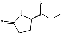 Proline, 5-thioxo-, methyl ester (9CI) Struktur