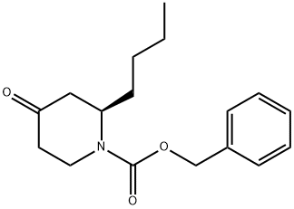 N-1-CBZ-2-N-BUTYL PIPERIDIN-4-ONE Struktur