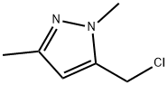 5-(CHLOROMETHYL)-1,3-DIMETHYL-1H-PYRAZOLE Struktur