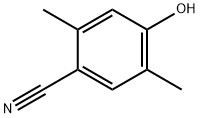 2,5-Dimethyl-4-hydroxybenzonitrile Struktur