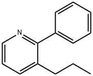 2-phenyl-3-propylpyridine Struktur