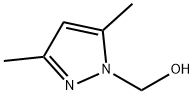 3,5-DIMETHYLPYRAZOLE-1-METHANOL Struktur