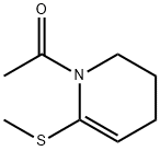 Pyridine, 1-acetyl-1,2,3,4-tetrahydro-6-(methylthio)- (9CI) Struktur