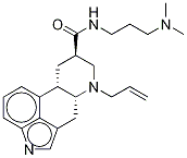 Desethylcarbamoyl Cabergoline Struktur