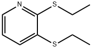 Pyridine, 2,3-bis(ethylthio)- (9CI) Struktur