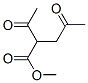 methyl 2-acetyl-4-oxovalerate Struktur