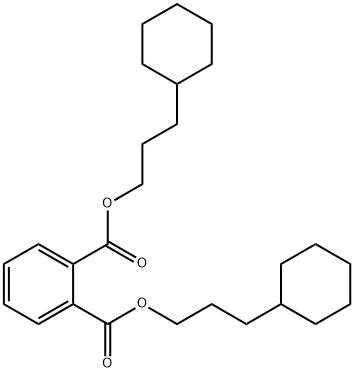 bis(3-cyclohexylpropyl) phthalate Struktur