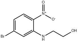 2-[(5-Bromo-2-nitrophenyl)amino]ethanol Struktur