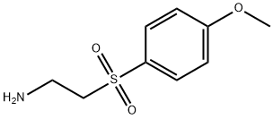 2-(4-METHOXY-BENZENESULFONYL)-ETHYLAMINE Struktur