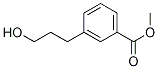 Methyl 3-(3-hydroxypropyl)benzoate Struktur