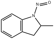 (±)-2-methyl-1-nitrosoindoline  Struktur