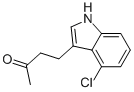 2-BUTANONE,4-(4-CHLORO-1H-INDOL-3-YL)- Struktur