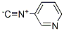 Pyridine, 3-isocyano- (9CI) Struktur