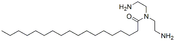 N,N-bis(2-aminoethyl)stearamide Struktur