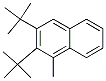 bis(1,1-dimethylethyl)methylnaphthalene Struktur