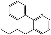 3-butyl-2-phenylpyridine Struktur