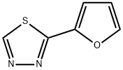 1,3,4-Thiadiazole,  2-(2-furyl)-  (7CI) Struktur