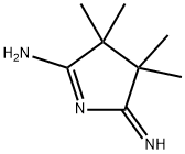 2H-Pyrrol-5-amine,  3,4-dihydro-2-imino-3,3,4,4-tetramethyl- Struktur