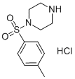 1-(TOLUENE-4-SULFONYL)-PIPERAZINE HYDROCHLORIDE Struktur