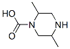 1-Piperazinecarboxylic  acid,  2,5-dimethyl- Struktur