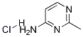 2-MethylpyriMidin-4-aMine hydrochloride Struktur