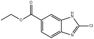 2-CHLORO-3H-BENZIMIDAZOLE-5-CARBOXYLIC ACID ETHYL ESTER price.