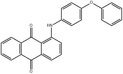 1-[(4-phenoxyphenyl)amino]anthraquinone Struktur