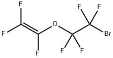 2-BROMOTETRAFLUOROETHYL TRIFLUOROVINYL ETHER Structure