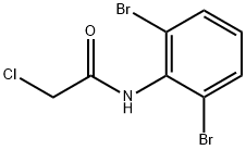 AcetaMide, 2-chloro-N-(2,6-dibroMophenyl)- Struktur