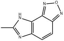 8H-Imidazo[4,5-e]-2,1,3-benzoxadiazole,  7-methyl- Struktur